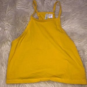 Yellow tank top